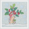 RTO Набор для вышивания крестом 20х19.5см Новогодняя прогулка