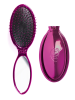 Wet Brush Мини - Щетка для спутанных волос, раскладная, розовый