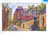 RTO Набор для вышивания крестом 31х21см Переулки