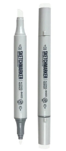 Sketchmarker Маркер двухсторонний на спиртовой основе NG8 Нейтральный серый 8