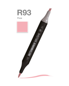 Sketchmarker Маркер Brush двухсторонний на спиртовой основе R93 Роза