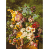 Белоснежка Картина по номерам на картоне 30х40см Букет в саду 3265-CS