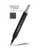Sketchmarker Маркер Brush двухсторонний на спиртовой основе TG2 Тонированный серый 2