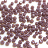 Krimp Рондель 2х3мм хрустальное стекло 200шт Светлый аметист матовый
