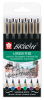 Sakura Набор капиллярных ручек Pigma Brush 6шт