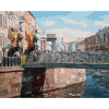 Белоснежка Картина по номерам 40х50см Грифоны Банковского моста