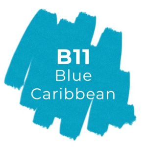 Sketchmarker Маркер двухсторонний на спиртовой основе B11 Карибский синий