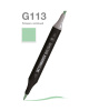Sketchmarker Маркер Brush двухсторонний на спиртовой основе G113 Бледно-зеленый