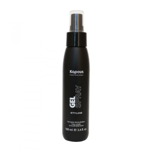 Kapous Gel-spray Strong Гель-спрей для волос сильной фиксации, 100 мл