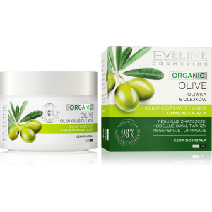 Eveline Organic Olive Крем для лица интенсивно питательный, дневной / ночной, 50 мл