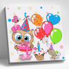 Molly Картина по номерам 20х20см В день рождения