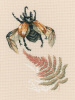 RTO Набор для вышивания крестом 15.5x21см Полет жука