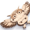 DROVO Конструктор деревянный 3D пазл Сова УХ