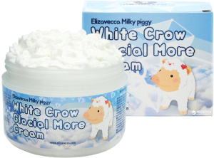 Elizavecca White Crow Glacial More Cream Крем для сияния кожи лица, 100 мл