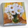 Molly Картина по номерам 30х30см Букет махровых ромашек