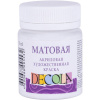 Decola Краска акриловая матовая 50мл Белый