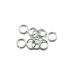 Krimp Кольцо соединительное 0.9х6мм брасс серебро 10гр