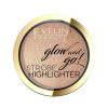 Eveline Glow and Go! Хайлайтер для лица запеченный, № 02-Gentle Gold