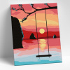 Molly Картина по номерам 15х20см Летний закат