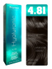 Kapous Hyaluronic Acid Крем-краска для волос, HY 4.81 Коричневый какао пепельный, 100 мл