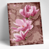 Molly Картина по номерам 15х20см Цветы магнолии