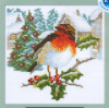 RTO Набор для вышивания крестом 14х14см Приметы рождества
