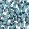 Krimp Рондель 2х3мм хрустальное стекло 200шт Голубой кобальт