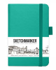 Sketchmarker Блокнот для зарисовок 9х14см 80л 140гр твердая обложка Изумрудный