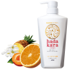 LION Hadakara Гель для душа увлажняющий с ароматом тропических фруктов, 500 мл