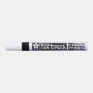 Sakura Маркер Pen-Touch на спиртовой основе 2мм Черный