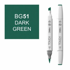 Touch Twin Brush Маркер 051 Темный зеленый BG51
