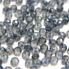 Krimp Рондель 4х3мм хрустальное стекло 140шт Серый кобальт