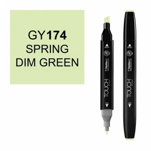 Touch Twin Маркер 174 Весенний зеленый GY174