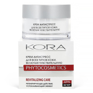 Kora Phytocosmetics Крем для всех типов кожи Антистресс 20 +, 50 мл