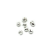 Krimp Бусина на кримп d5мм биж.сплав Серебро 20шт