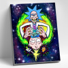 Molly Картина по номерам 40х50см Рик и Морти