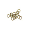 Krimp Кольцо соединительное 0.7х4мм брасс бронза 10гр