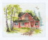 Алиса Набор для вышивания крестом 18х14см 3-19 Майский домик