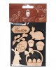 Timberlicious Набор заготовок фанера 10х14см Easter 10