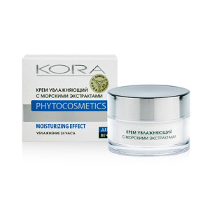 Kora Phytocosmetics Крем для лица увлажняющий с морскими экстрактами, 50 мл