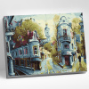Molly Картина по номерам цветной холст 30х40см Улочки старой Москвы