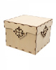 Timberlicious Заготовка фанера 20х20х15.5см Коробочка с крышкой Романтика