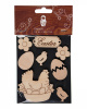 Timberlicious Набор заготовок фанера 10х14см Easter 3