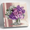 Molly Картина по номерам 30х30см В сиреневых тонах