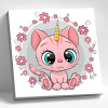 Molly Алмазная мозаика 20х20см Мурчалочка
