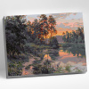 Molly Картина по номерам 40х50см Прищепа Краски вечера