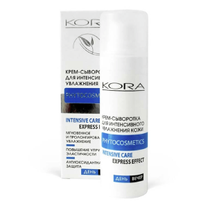 Kora Phytocosmetics Крем - сыворотка для интенсивного увлажнения кожи, 30 мл