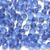 Krimp Рондель 4х3мм хрустальное стекло 140шт Васильковый