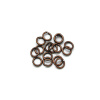Krimp Кольцо соединительное 0.9х6мм брасс ант.медь 10гр