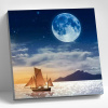 Molly Алмазная мозаика 30х30см Ночь над морем